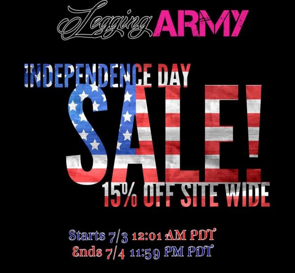 4th of July Legging Army Sale image